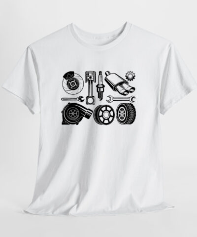 Alternative view of Otomotiv Parçaları Unisex Tişört