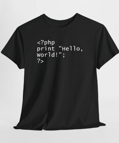 Hello World Unisex Tişört - Görsel 4