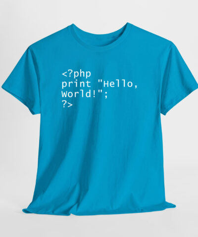 Hello World Unisex Tişört - Görsel 3