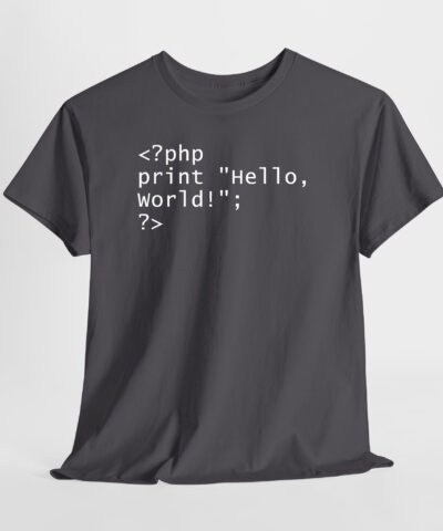 Hello World Unisex Tişört - Görsel 9
