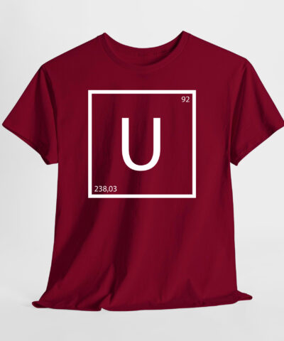 Uranyum | U Unisex Tişört - Görsel 4
