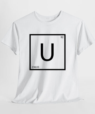 Uranyum | U Unisex Tişört - Görsel 9
