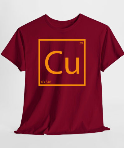 Bakır | Cu Unisex Tişört - Görsel 5