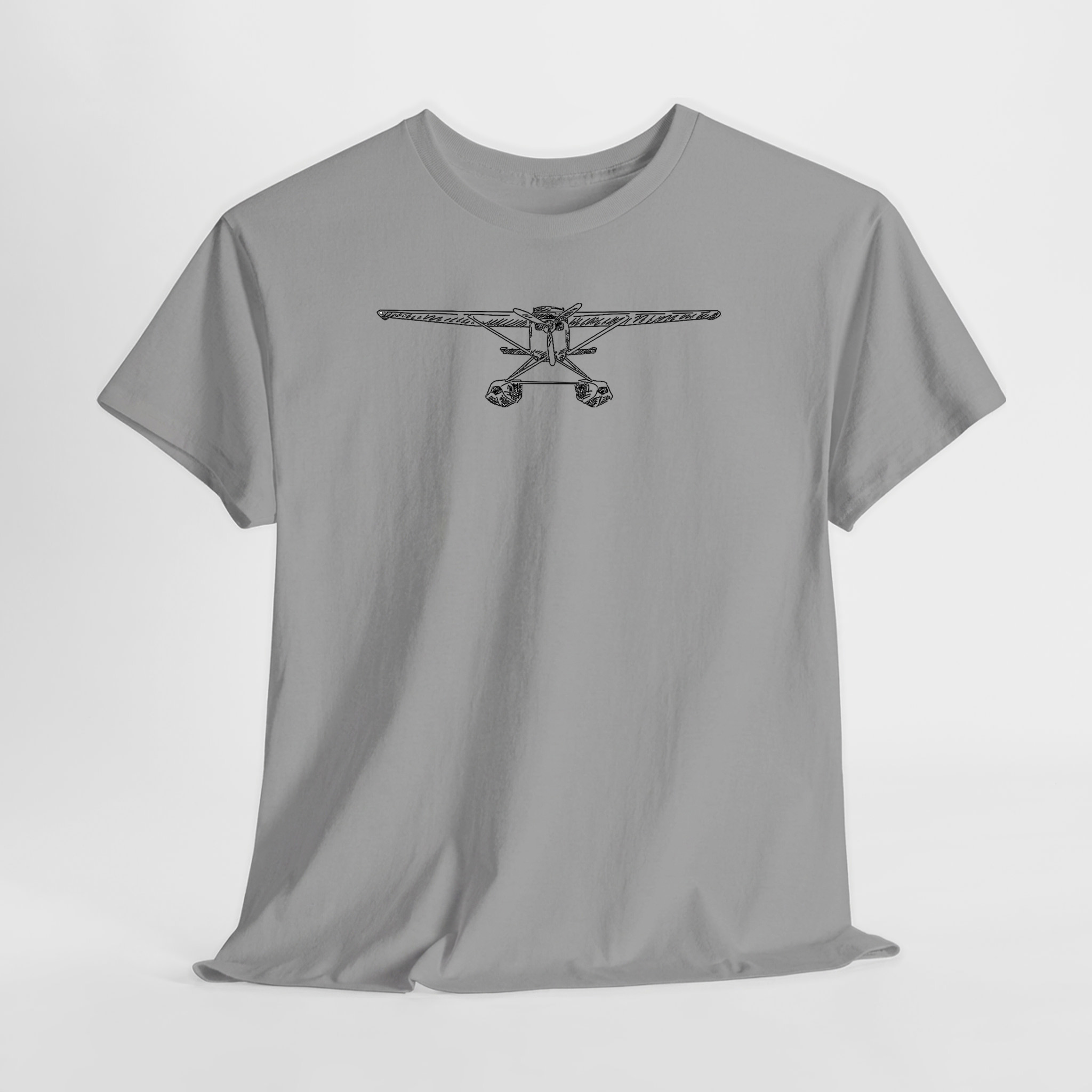 Deniz Uçağı Unisex Tişört - Görsel 2