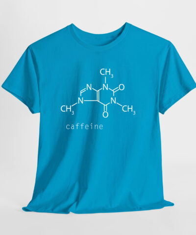 Caffeine Unisex Tişört - Görsel 7
