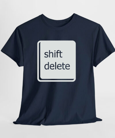 shift delete Unisex Tişört - Görsel 6