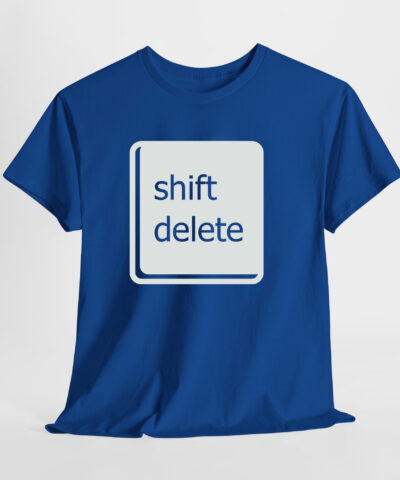 shift delete Unisex Tişört - Görsel 7