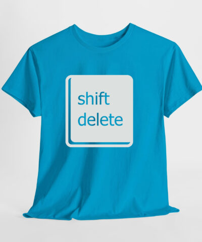 shift delete Unisex Tişört - Görsel 9
