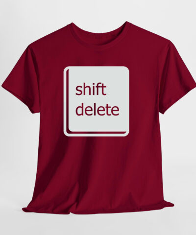 shift delete Unisex Tişört - Görsel 4