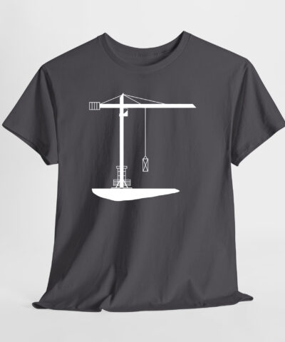 Kule Vinç Unisex Tişört - Görsel 4