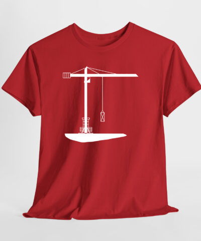 Kule Vinç Unisex Tişört - Görsel 6