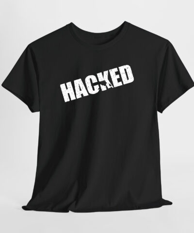 Hacked Unisex Tişört - Görsel 8