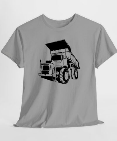 Maden Kamyonu Unisex Tişört - Görsel 3