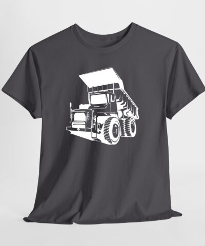 Maden Kamyonu Unisex Tişört - Görsel 4