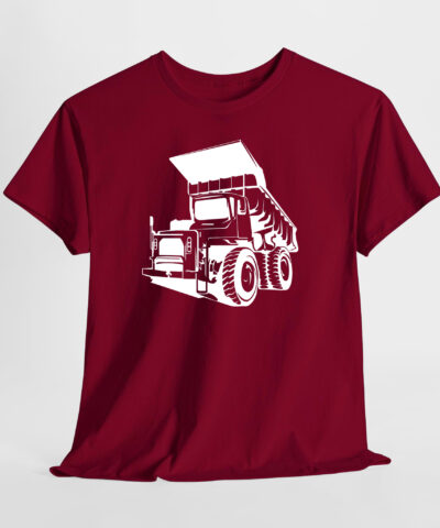 Maden Kamyonu Unisex Tişört - Görsel 5