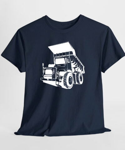 Maden Kamyonu Unisex Tişört - Görsel 7