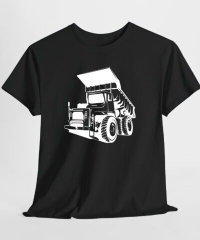 Maden Kamyonu Unisex Tişört - Görsel 9