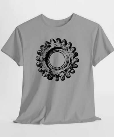 Dişli Unisex Tişört - Görsel 9