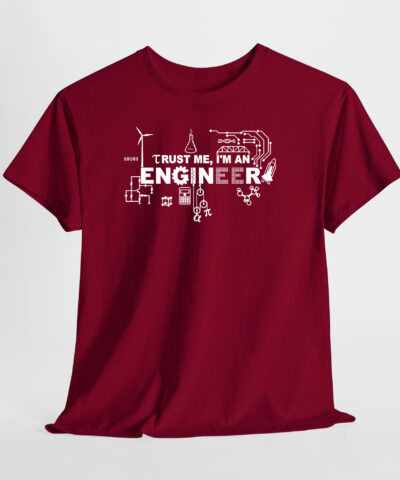 Alternative view of Trust Me I'm An Engineer Unisex Tişört