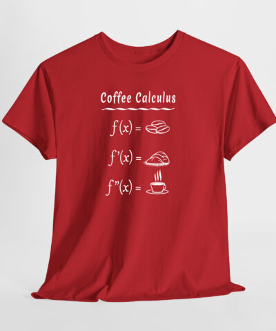 Coffee Calculus Unisex Tişört - Görsel 4