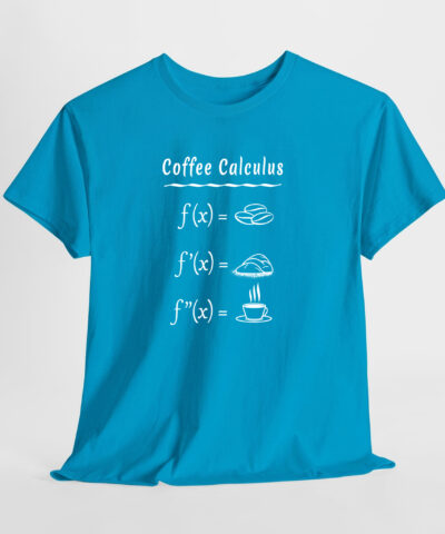 Coffee Calculus Unisex Tişört - Görsel 8