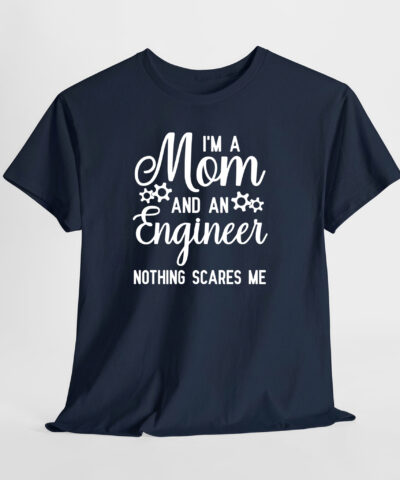 Mom and Engineer Unisex Tişört - Görsel 5
