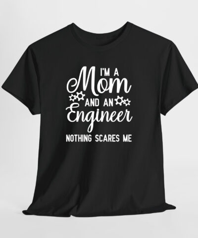 Mom and Engineer Unisex Tişört - Görsel 7