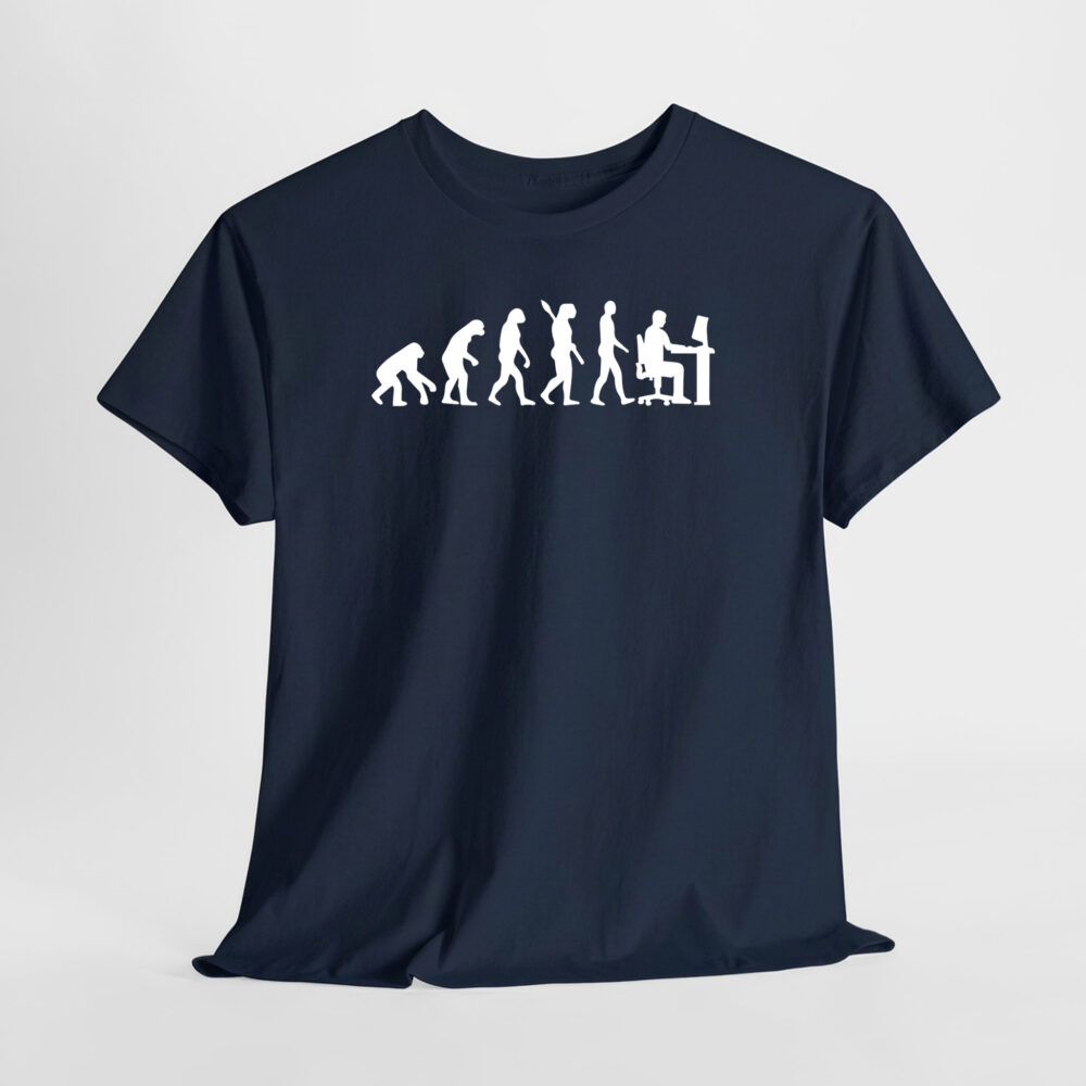 Programmer Evolution Unisex Tişört Tişört | MuhendisDukkan.com