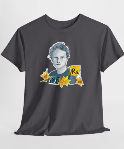 Marie Curie Unisex Tişört - Görsel 4