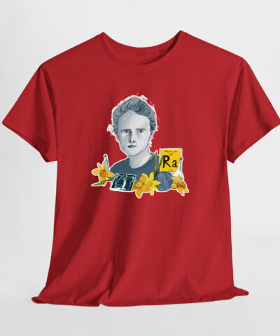 Marie Curie Unisex Tişört - Görsel 5