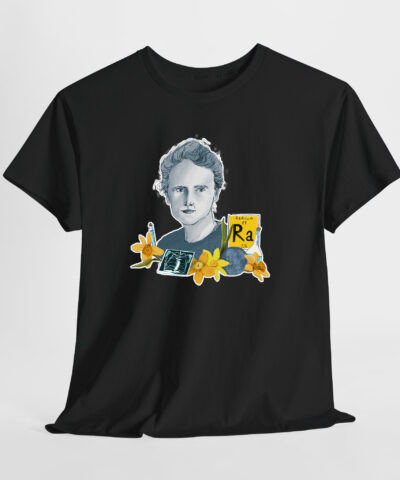 Marie Curie Unisex Tişört - Görsel 8