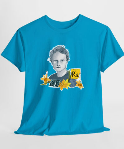 Marie Curie Unisex Tişört - Görsel 9