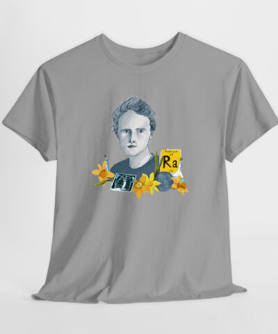 Marie Curie Unisex Tişört - Görsel 3