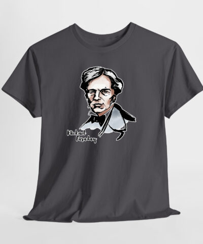 Michael Faraday Unisex Tişört - Görsel 3