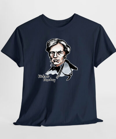 Michael Faraday Unisex Tişört - Görsel 6