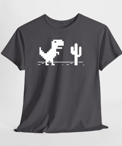 Alternative view of Chrome Dino Unisex Tişört