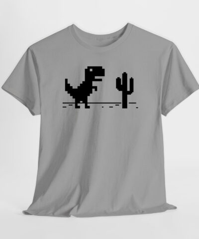 Chrome Dino Unisex Tişört - Görsel 9