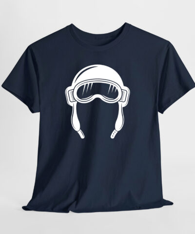 Havacı Retro Kask Unisex Tişört