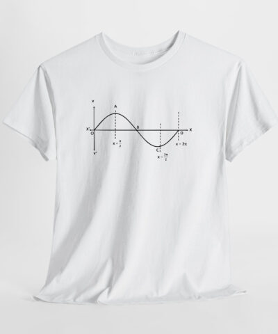 Sinüs Eğrisi | y=sinx Unisex Tişört