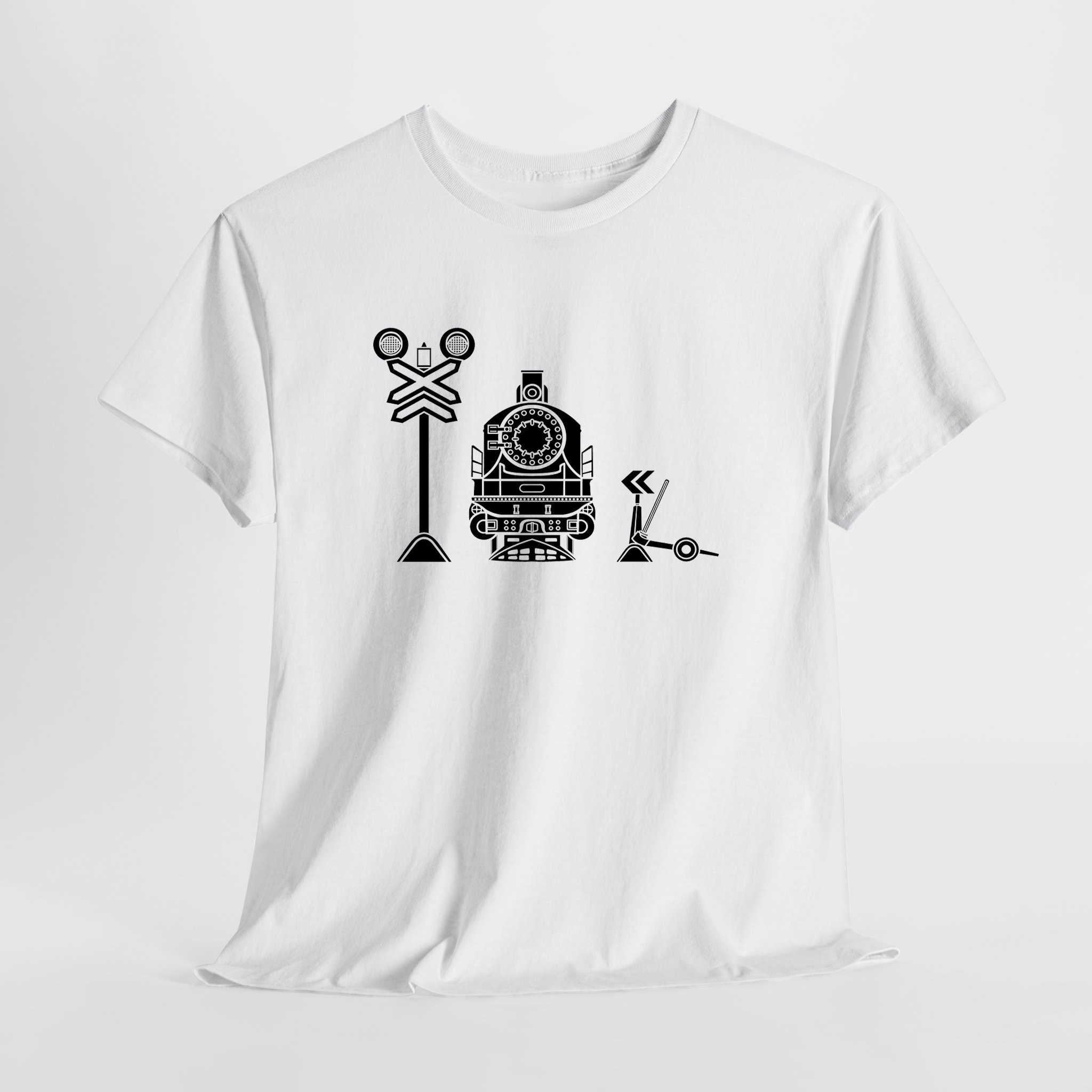 Retro Lokomotif 2 Unisex Tişört