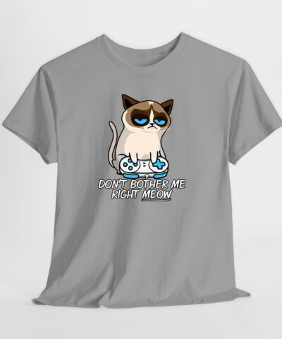 Gamer Cat | Oyuncu Kedi Unisex Tişört - Görsel 3
