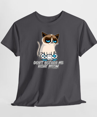 Gamer Cat | Oyuncu Kedi Unisex Tişört - Görsel 4