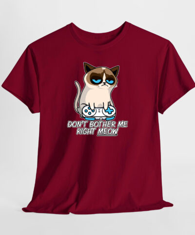 Gamer Cat | Oyuncu Kedi Unisex Tişört - Görsel 5