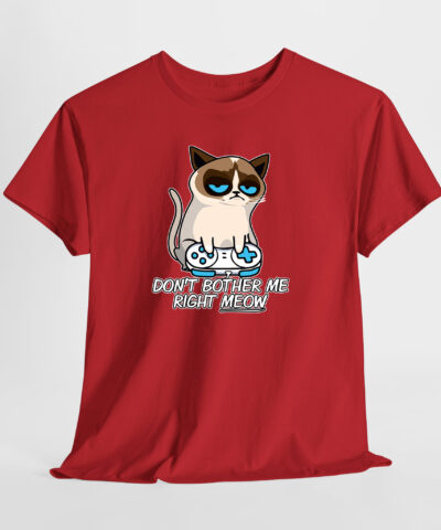 Gamer Cat | Oyuncu Kedi Unisex Tişört - Görsel 6