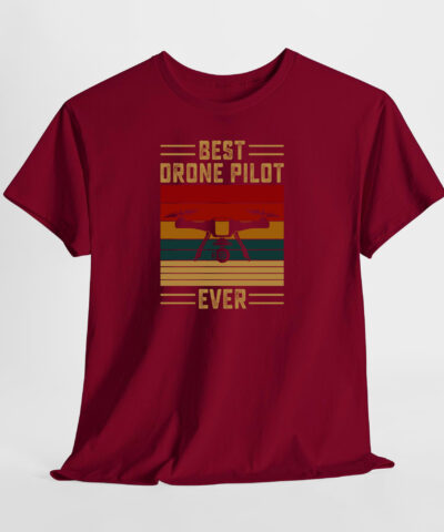 Best Drone Pilot Unisex Tişört - Görsel 4