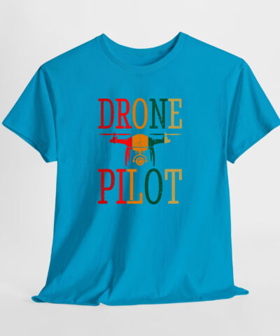 Drone Pilot Unisex Tişört - Görsel 9