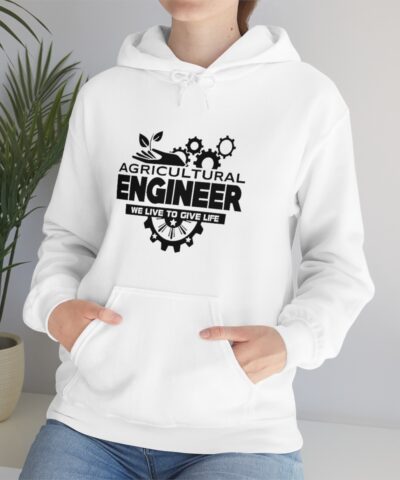 Agricultural Engineer Kapşonlu 3 İplik Şardonlu Unisex - Görsel 14