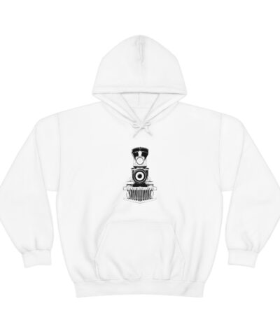 Retro Train Kapşonlu 3 İplik Şardonlu Unisex - Görsel 9