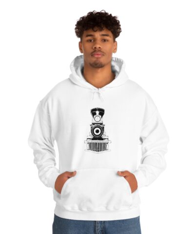 Retro Train Kapşonlu 3 İplik Şardonlu Unisex - Görsel 11