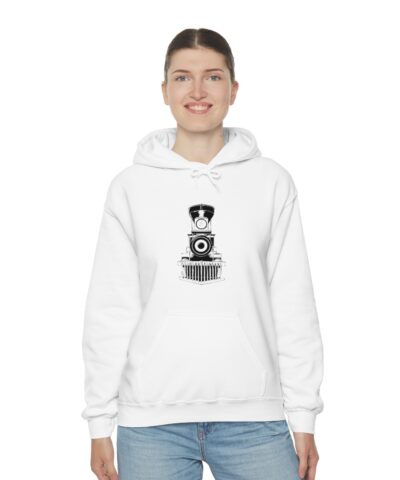 Retro Train Kapşonlu 3 İplik Şardonlu Unisex - Görsel 12